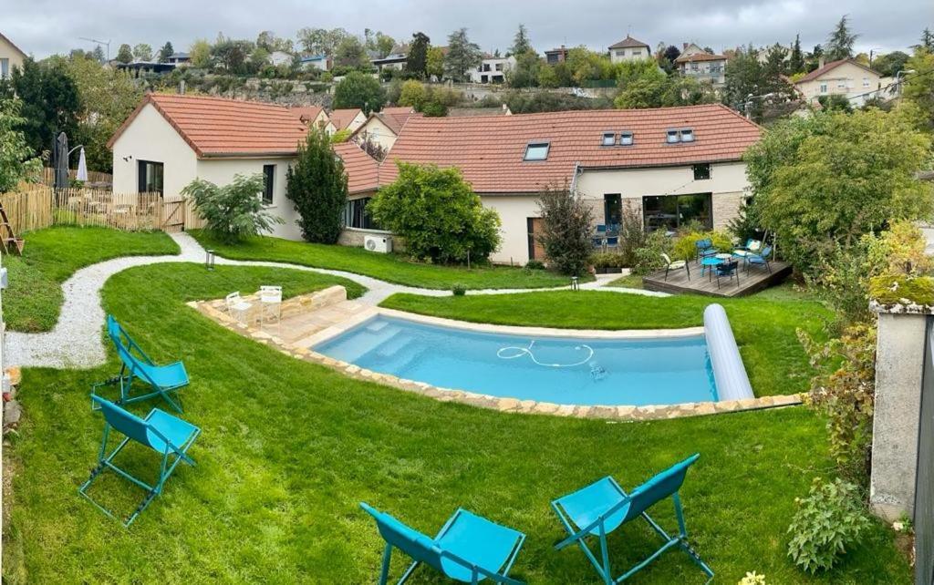 Proche Centre Ville, Gite 4 Etoiles Avec Piscine Дижон Екстериор снимка
